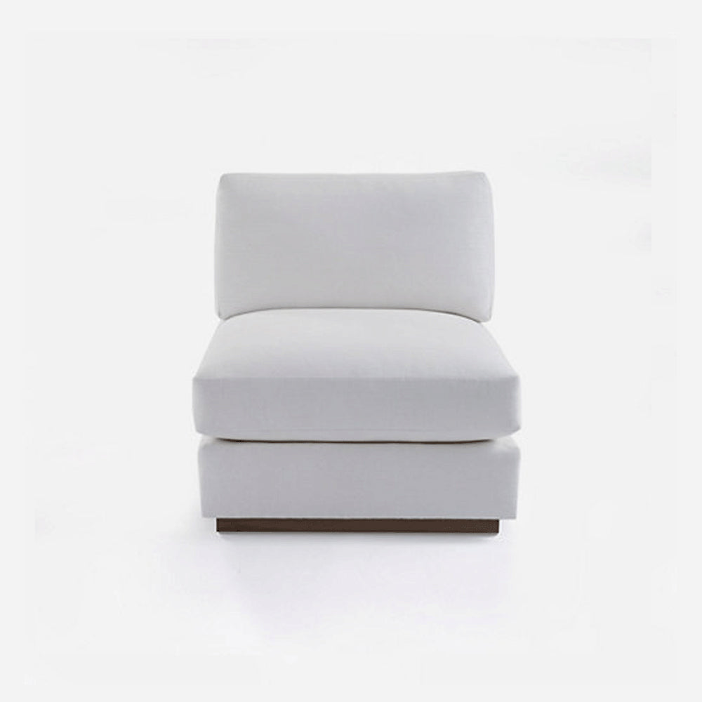 Desert Modern Sectional Slipper Chair