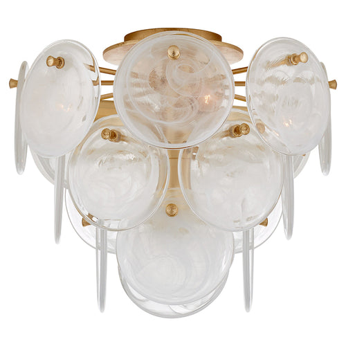 Loire Medium Tiered Flush Mount