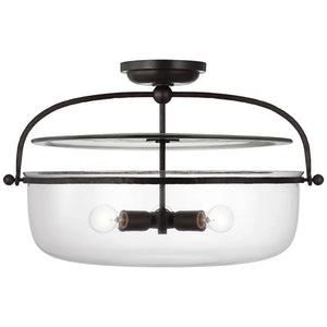 Lorford Large Semi Flush Lantern