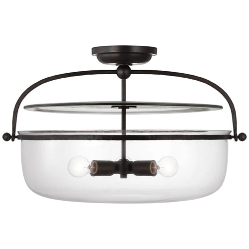 Lorford Large Semi Flush Lantern